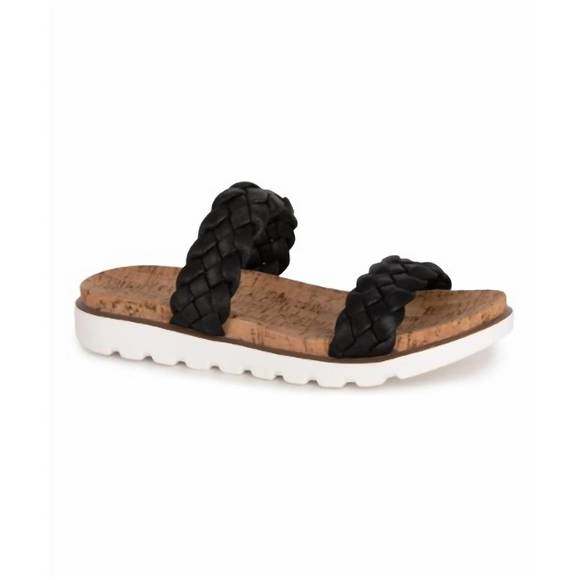 Corkys Comfy Slip-On Slides in TAN